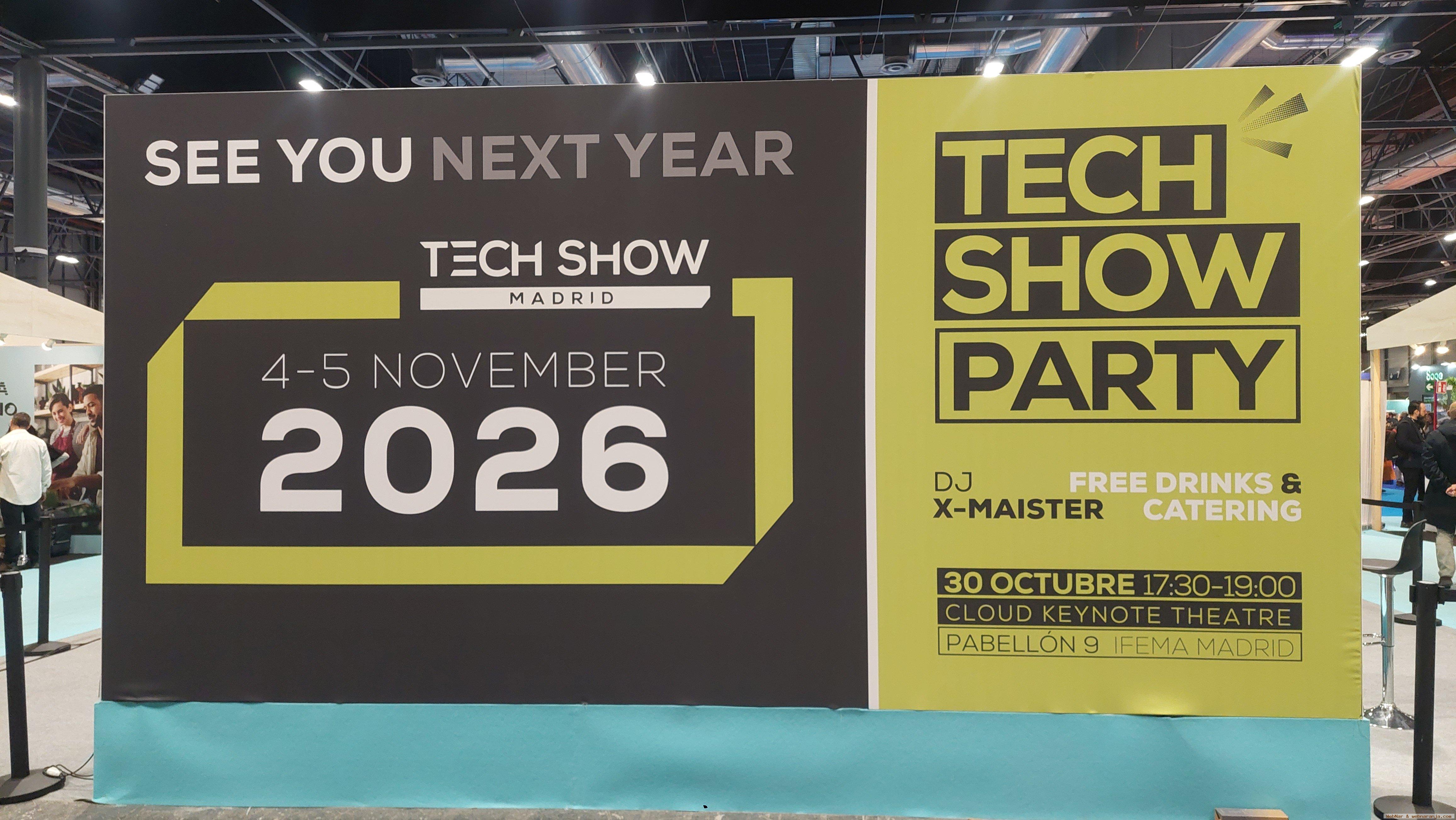 Cartel Madrid Tech Show 2026
